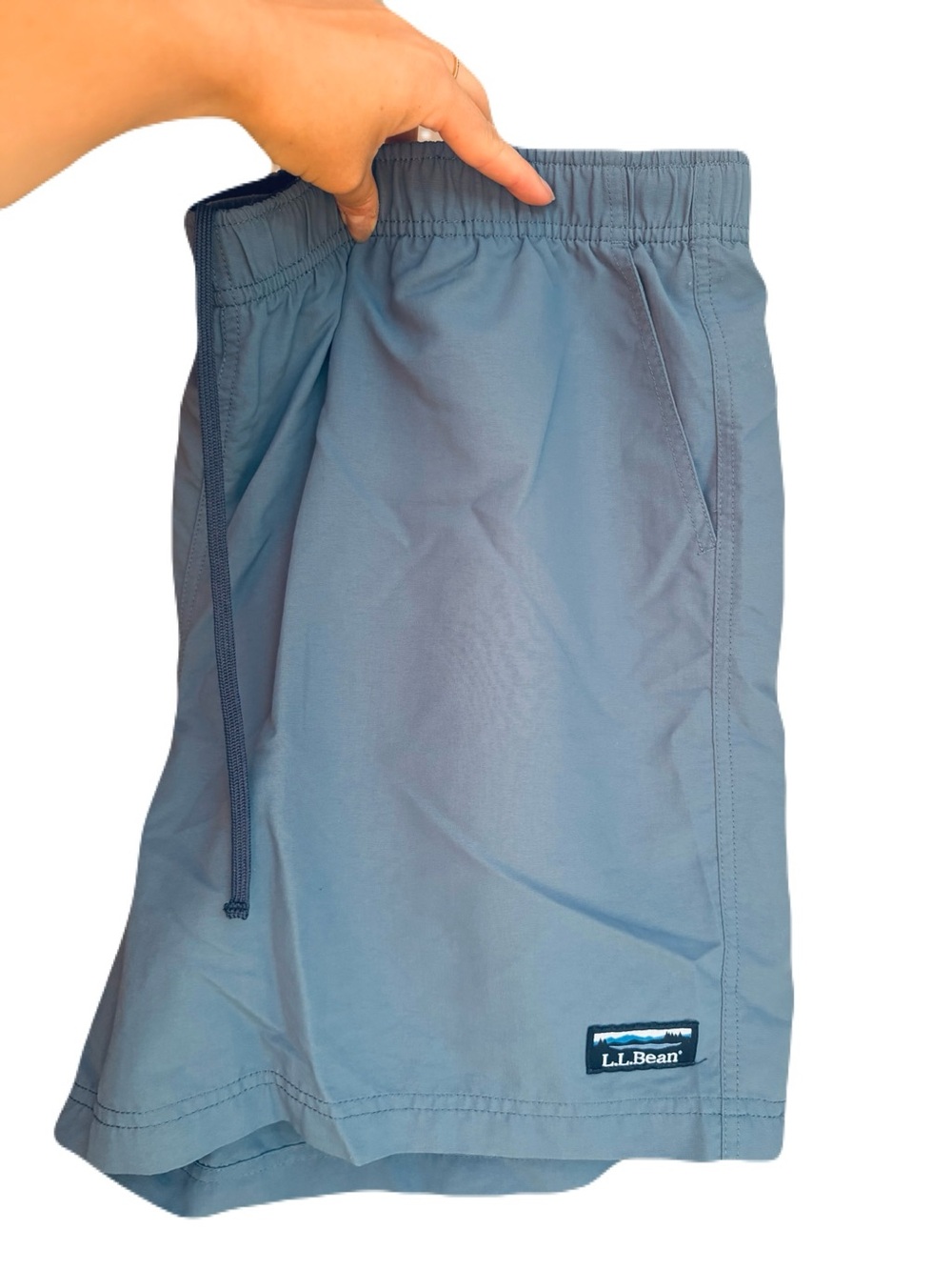 Men’s XL Gray Blue L.L.Bean Athletic Shorts/Swim